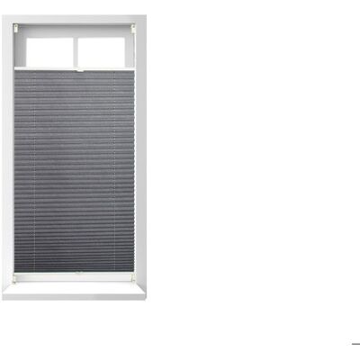 RELAXDAYS Store vénitien sans perçage lot de 2 volet fenêtre laisse passer la lumière L x H : env. 60x130 cm gris Noir - Publicité RELAXDAYS Store vénitien sans perçage lot de 2 volet fenêtre laisse passer la lumière L x H : env. 60x130 cm gris Noir - Publicité