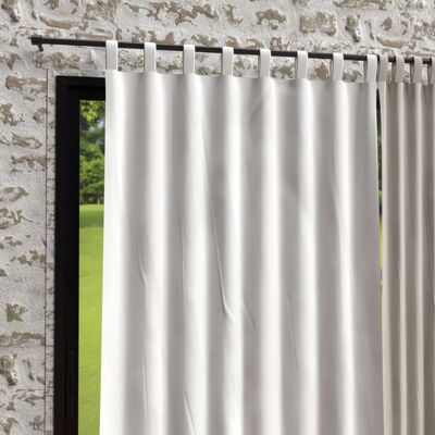 SH0P&CITY Rideau Microfibre Blanc 135x250 cm Tendance - Rideau - Publicité SH0P&CITY Rideau Microfibre Blanc 135x250 cm Tendance - Rideau - Publicité