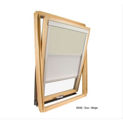 AVOSDIM Store Duo Compatible VELUX ® Pour Dimension Sk06 - Beige Beige - Publicité AVOSDIM Store Duo Compatible VELUX ® Pour Dimension Sk06 - Beige Beige - Publicité