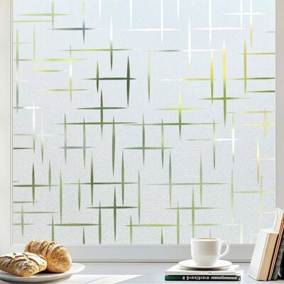 rabbitgoo Film Fenêtre Statique Film pour Vitre 30x400cm Protection Intimité Film Electrostatique Fenetre Non-Adhésif Anti UV Blanc - Publicité rabbitgoo Film Fenêtre Statique Film pour Vitre 30x400cm Protection Intimité Film Electrostatique Fenetre Non-Adhésif Anti UV Blanc - Publicité