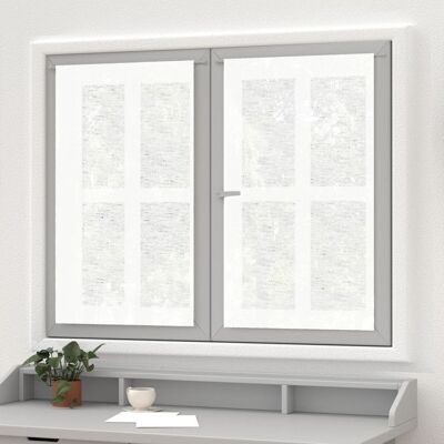 Soleil d'Ocre - Brise-bise - White Linen - 60x90 - Curtain - Publicité Soleil d'Ocre - Brise-bise - White Linen - 60x90 - Curtain - Publicité