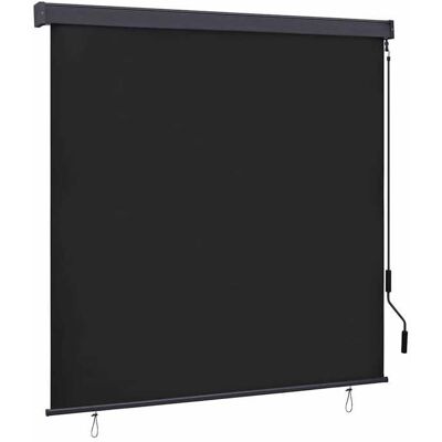 vidaXL Store enrouleur Anthracite 180 x 250 cm Tissu et Aluminium 362084 Noir - Publicité vidaXL Store enrouleur Anthracite 180 x 250 cm Tissu et Aluminium 362084 Noir - Publicité