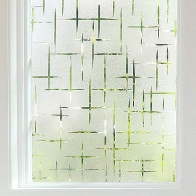 rabbitgoo Film de Fenêtre Statique Film pour Vitre 90x300cm Protection Intimité Film Electrostatique Fenetre Non-Adhésif Anti UV Blanc - Publicité rabbitgoo Film de Fenêtre Statique Film pour Vitre 90x300cm Protection Intimité Film Electrostatique Fenetre Non-Adhésif Anti UV Blanc - Publicité