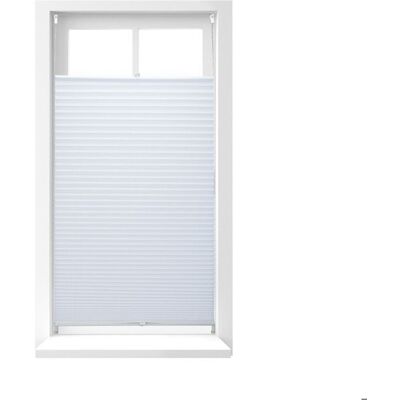 RELAXDAYS Store vénitien sans perçage lot de 2 volet fenêtre laisse passer la lumière L x H : env. 90 x 210 cm blanc Blanc - Publicité RELAXDAYS Store vénitien sans perçage lot de 2 volet fenêtre laisse passer la lumière L x H : env. 90 x 210 cm blanc Blanc - Publicité
