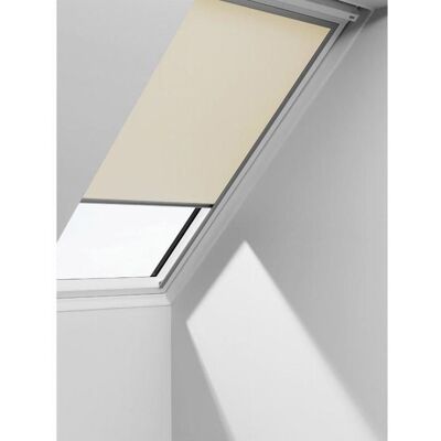 Velux Rouleau Occultant Beige S06 - Intérieur - Publicité Velux Rouleau Occultant Beige S06 - Intérieur - Publicité