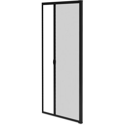 Avosdim Store moustiquaire Porte Alu Luxe - H230 x L140cm recoupable - Noir 9005 texturé - Protection insectes ajustable - Publicité Avosdim Store moustiquaire Porte Alu Luxe - H230 x L140cm recoupable - Noir 9005 texturé - Protection insectes ajustable - Publicité