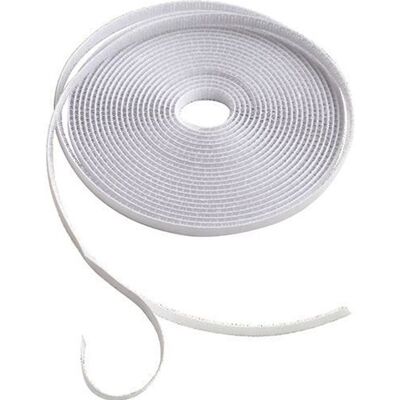 Ruban scratch autocollant - EMINZA - Compatible avec supports pvc bois et aluminium - Blanc Blanc - Publicité Ruban scratch autocollant - EMINZA - Compatible avec supports pvc bois et aluminium - Blanc Blanc - Publicité