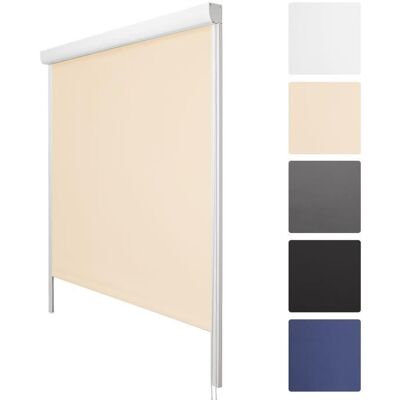 Store droit à cassette thermique et occultant - SOL ROYAL - K24 - 60x175cm - Blanc - isolant avec cadre complet Blanc - Publicité Store droit à cassette thermique et occultant - SOL ROYAL - K24 - 60x175cm - Blanc - isolant avec cadre complet Blanc - Publicité