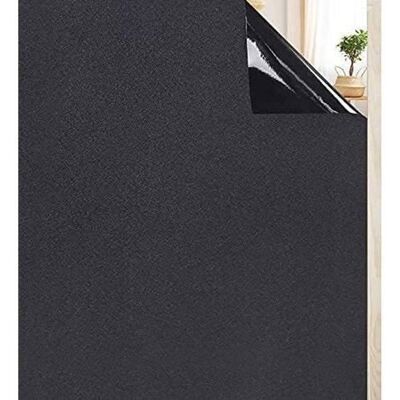 Rabbitgoo Film Fenetre Anti Regard Film Occultant Fenêtre Noir 90x400cm Film Opaque pour Vitre Anti UV Dépoli pour Bureau Maison Noir - Publicité Rabbitgoo Film Fenetre Anti Regard Film Occultant Fenêtre Noir 90x400cm Film Opaque pour Vitre Anti UV Dépoli pour Bureau Maison Noir - Publicité