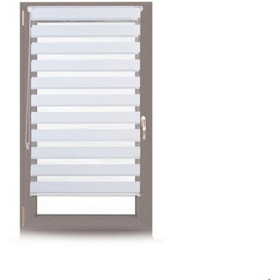 RELAXDAYS Store enrouleur lot de 2 double face sans perçage fenêtre porte balcon en tissu 70 x 150 cm blanc Blanc - Publicité RELAXDAYS Store enrouleur lot de 2 double face sans perçage fenêtre porte balcon en tissu 70 x 150 cm blanc Blanc - Publicité