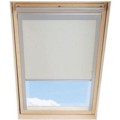 Store occultant SOLSTRO Beige compatible avec VELUX GGL U04 GGL 804 GGL 7 GGU U04 GHL U04 GHL 804 GIL U34 Beige - Publicité Store occultant SOLSTRO Beige compatible avec VELUX GGL U04 GGL 804 GGL 7 GGU U04 GHL U04 GHL 804 GIL U34 Beige - Publicité