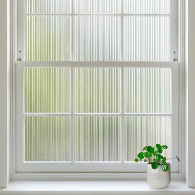 RABBITGOO Film Fenetre Anti Regard Film Occultant Fenêtre Film Electrostatique Vitre 60x400cm Bon Intimité Anti UV pour Maison Chambre Blanc - Publicité RABBITGOO Film Fenetre Anti Regard Film Occultant Fenêtre Film Electrostatique Vitre 60x400cm Bon Intimité Anti UV pour Maison Chambre Blanc - Publicité