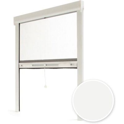 Store Moustiquaire Recoupable - AVOSDIM - LUXE - Aluminium - Blanc - 150x220cm - Publicité Store Moustiquaire Recoupable - AVOSDIM - LUXE - Aluminium - Blanc - 150x220cm - Publicité