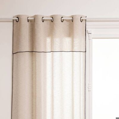 ATMOSPHERA CRÉATEUR D'INTÉRIEUR Voilage Fred 140x240cm lin - Atmosphera Créateur dintérieur Beige - Publicité ATMOSPHERA CRÉATEUR D'INTÉRIEUR Voilage Fred 140x240cm lin - Atmosphera Créateur dintérieur Beige - Publicité