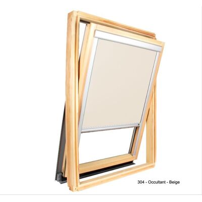 AVOSDIM Store Occultant Compatible VELUX ® Pour Dimension 304 Ou 1 Ou M04 - Beige Beige - Publicité AVOSDIM Store Occultant Compatible VELUX ® Pour Dimension 304 Ou 1 Ou M04 - Beige Beige - Publicité