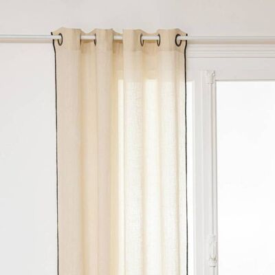 ATMOSPHERA CRÉATEUR D'INTÉRIEUR Rideau Linah beige 130x260cm - Atmosphera Créateur dintérieur Beige - Publicité ATMOSPHERA CRÉATEUR D'INTÉRIEUR Rideau Linah beige 130x260cm - Atmosphera Créateur dintérieur Beige - Publicité