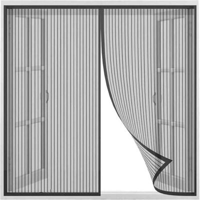 NOBRAND Moustiquaire magnétique fenêtre/porte 120x120 cm - maille ultra-fine fermeture magnétique automatique noir - Publicité NOBRAND Moustiquaire magnétique fenêtre/porte 120x120 cm - maille ultra-fine fermeture magnétique automatique noir - Publicité