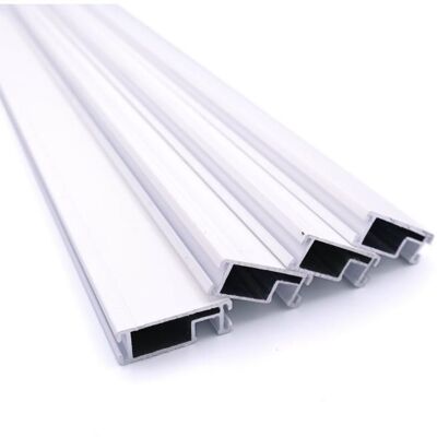 AVOSDIM Profil Moustiquaire Aluminium Blanc Recoupable x4 - Longueur 100cm - Alu Blanc - Cadre pour Fenêtre Facile à Installer - Publicité AVOSDIM Profil Moustiquaire Aluminium Blanc Recoupable x4 - Longueur 100cm - Alu Blanc - Cadre pour Fenêtre Facile à Installer - Publicité