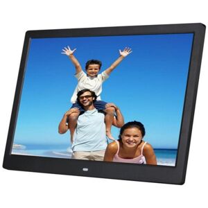 AIORBER Cadre photo numérique 156 pouces 4K IPS multifonction vidéo musique calendrier écran pub Noir - Publicité AIORBER Cadre photo numérique 156 pouces 4K IPS multifonction vidéo musique calendrier écran pub Noir - Publicité