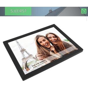 sjlerst cadre photo numérique WiFi Cadre Photo numérique 15 pouces écran tactile HD 1024x768 rotation photo cadre Prise UE Noir - Publicité sjlerst cadre photo numérique WiFi Cadre Photo numérique 15 pouces écran tactile HD 1024x768 rotation photo cadre Prise UE Noir - Publicité