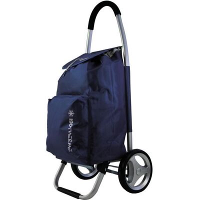 Chariot de courses METZELDER EVER K 2 Roues POCHE ISOTERME leger pratique solide pas cher qualitatif grosse contenance - Bleu Bleu - Publicité Chariot de courses METZELDER EVER K 2 Roues POCHE ISOTERME leger pratique solide pas cher qualitatif grosse contenance - Bleu Bleu - Publicité