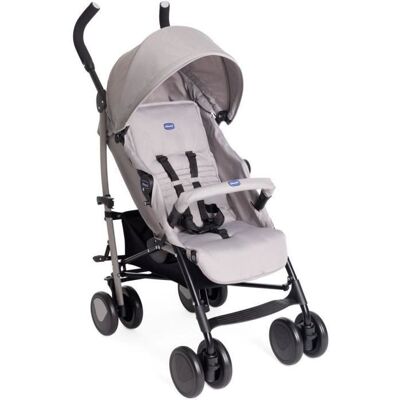 CHICCO - Poussette canne - Echo LITE - 4 roues - Nut Marron - Publicité CHICCO - Poussette canne - Echo LITE - 4 roues - Nut Marron - Publicité
