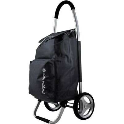 Chariot de courses METZELDER EVER K 2 Roues POCHE ISOTERME leger pratique solide pas cher qualitatif grosse contenance Noir - Publicité Chariot de courses METZELDER EVER K 2 Roues POCHE ISOTERME leger pratique solide pas cher qualitatif grosse contenance Noir - Publicité