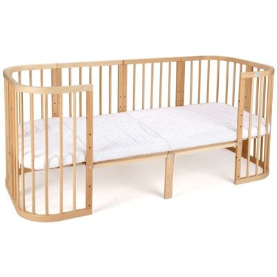 Extension Waldin pour Lit Bébé 7en1 avec Matelas 50 cm sans Lit - Naturel Beige - Publicité Extension Waldin pour Lit Bébé 7en1 avec Matelas 50 cm sans Lit - Naturel Beige - Publicité