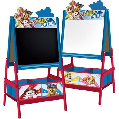 PATPATROUILLE - Chevalet double faces et bacs de rangement H 117 cm Bleu - Publicité PATPATROUILLE - Chevalet double faces et bacs de rangement H 117 cm Bleu - Publicité