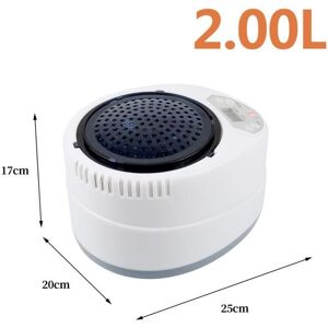 SHE Ensemble Générateur de vapeur Sauna Steamer Spa Machine 2L pour Spa Body Therapy Blanc - Publicité SHE Ensemble Générateur de vapeur Sauna Steamer Spa Machine 2L pour Spa Body Therapy Blanc - Publicité