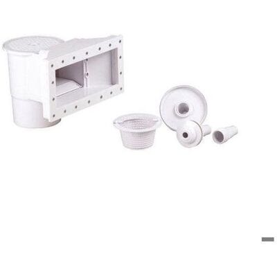 trigano Skimmer grande meurtrière avec buse de refoulement pour piscine Blanc - Publicité trigano Skimmer grande meurtrière avec buse de refoulement pour piscine Blanc - Publicité