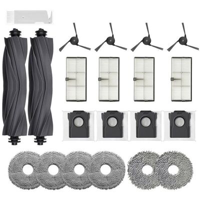 SODIAL Pièces de Rechange et Accessoires pour Balais Serpillères pour Dreame X40 Ultra L40 Ultra X40 Master MOVA P10 Pro et Ultra: Gris - Publicité SODIAL Pièces de Rechange et Accessoires pour Balais Serpillères pour Dreame X40 Ultra L40 Ultra X40 Master MOVA P10 Pro et Ultra: Gris - Publicité