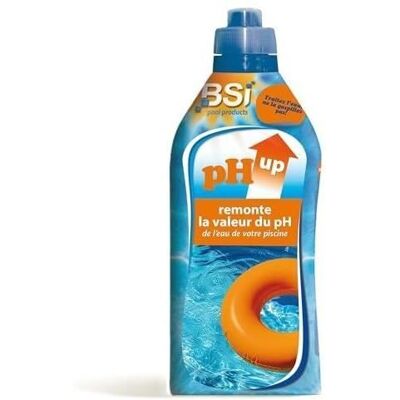 PH Plus - BSI - pH Up Liquide - Pour augmenter le pH de leau - Idéal pour Piscine Et Spa - Pour une baignade agréable - 1 L - Publicité PH Plus - BSI - pH Up Liquide - Pour augmenter le pH de leau - Idéal pour Piscine Et Spa - Pour une baignade agréable - 1 L - Publicité