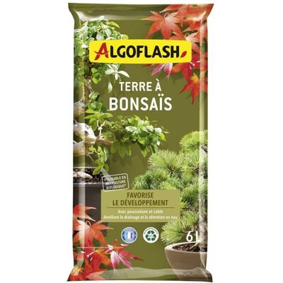 Terre à bonsaïs - ALGOFLASH - 6 L - Publicité Terre à bonsaïs - ALGOFLASH - 6 L - Publicité