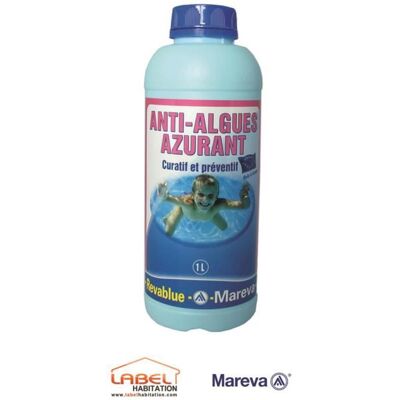 MAREVA Anti algues piscine azurant Revablue 1L pour pi... Publicité MAREVA Anti algues piscine azurant Revablue 1L pour pi... Publicité