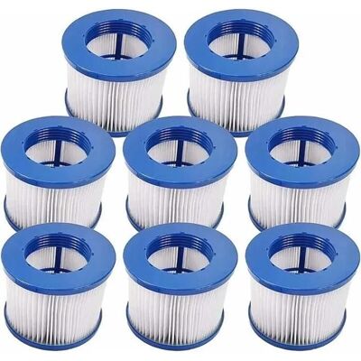 NOBRAND Lot de 8 Cartouches Filtre Spa Infinite a VisserFiltre Spa A VisserFiltre 75 x 100 mmFiltre Spa pour Lumix Vissable Cartouche fil - Publicité NOBRAND Lot de 8 Cartouches Filtre Spa Infinite a VisserFiltre Spa A VisserFiltre 75 x 100 mmFiltre Spa pour Lumix Vissable Cartouche fil - Publicité