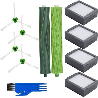 Pack accessoires pour iRobot Roomba j7+-j7-i8+-i8-i7+-i7-i6-i5-i4-i3-E5-E6-E7 Filtres-brosses-rouleaux extracteurs Phonillico® Gris - Publicité Pack accessoires pour iRobot Roomba j7+-j7-i8+-i8-i7+-i7-i6-i5-i4-i3-E5-E6-E7 Filtres-brosses-rouleaux extracteurs Phonillico® Gris - Publicité