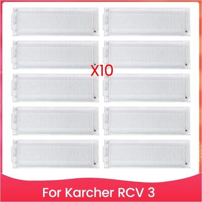 SODIAL Filtre Hepa de Remplacement pour Karcher RCV 3 Aspirateur Robot. Accessoires de Filtre. Blanc - Publicité SODIAL Filtre Hepa de Remplacement pour Karcher RCV 3 Aspirateur Robot. Accessoires de Filtre. Blanc - Publicité