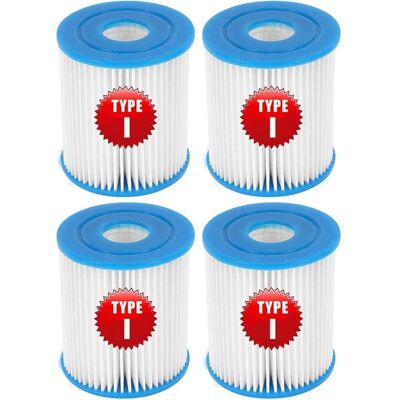 NOBRAND Cartouche Filtre Piscine Type I pour Piscines Hors Sol Remplacement 58093 Lot de 4 - Publicité NOBRAND Cartouche Filtre Piscine Type I pour Piscines Hors Sol Remplacement 58093 Lot de 4 - Publicité