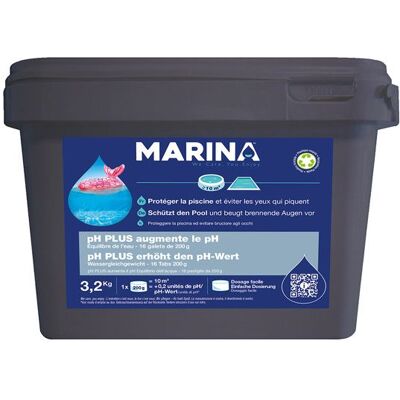 pH plus galets pré-dosés pour 10 m³ 32 kg - Marina Blanc - Publicité pH plus galets pré-dosés pour 10 m³ 32 kg - Marina Blanc - Publicité