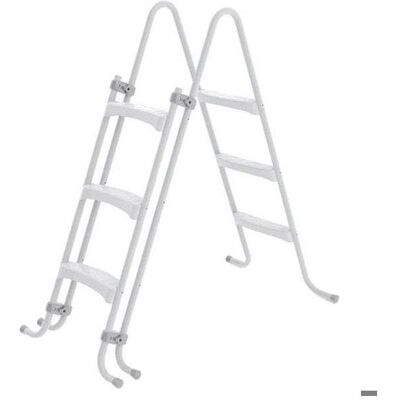 trigano Echelle de sécurité pour piscine hors sol 08 m - 11 m. Blanc - Publicité trigano Echelle de sécurité pour piscine hors sol 08 m - 11 m. Blanc - Publicité