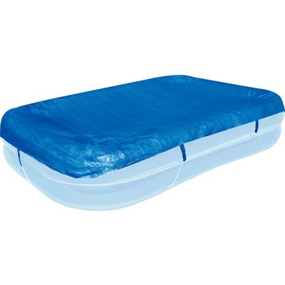 Bâche 4 saisons pour piscine gonflable rectangulaire - Bestway Flowclear - 262x175 cm - Bleu Bleu - Publicité Bâche 4 saisons pour piscine gonflable rectangulaire - Bestway Flowclear - 262x175 cm - Bleu Bleu - Publicité