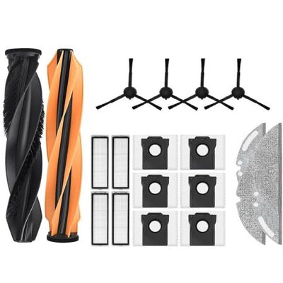 SODIAL 20 Sacs à Poussière avec Brosse Principale Filtre et Balai pour Aspirateur pour Dreame D20 plus - Publicité SODIAL 20 Sacs à Poussière avec Brosse Principale Filtre et Balai pour Aspirateur pour Dreame D20 plus - Publicité