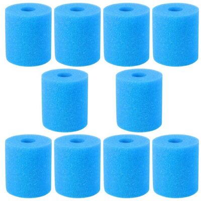 SODIAL 10 PièCes SéRies Filtre éPonge Remplacements pour Type H Lavable RéUtilisable Piscine Filtre Mousse CarTouche - Publicité SODIAL 10 PièCes SéRies Filtre éPonge Remplacements pour Type H Lavable RéUtilisable Piscine Filtre Mousse CarTouche - Publicité