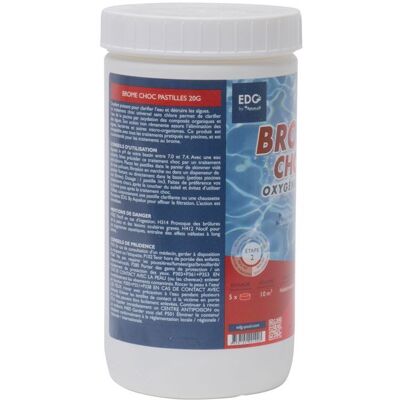 Pastilles choc brome Aqualux 20 g sans chlore - Publicité Pastilles choc brome Aqualux 20 g sans chlore - Publicité