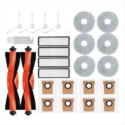 SODIAL Pour Xiaomi Robot Vacuum X20 + / X20 plus Robot Vacuum Brosse Latérale Principale Filtre Hepa Chiffon de Nettoyage Sac à - Publicité SODIAL Pour Xiaomi Robot Vacuum X20 + / X20 plus Robot Vacuum Brosse Latérale Principale Filtre Hepa Chiffon de Nettoyage Sac à - Publicité