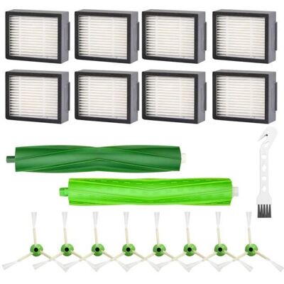 SODIAL PièCes de Rechange de Filtre de Brosse LatéRale de Brosse Principale pour IRobot Roomba I7 I7+-I7 plus J7 E5 E6 E7 I E & J Robot A Vert - Publicité SODIAL PièCes de Rechange de Filtre de Brosse LatéRale de Brosse Principale pour IRobot Roomba I7 I7+-I7 plus J7 E5 E6 E7 I E & J Robot A Vert - Publicité