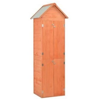 Abri de jardin - NO NAME - 71 x 60 x 213 cm - Bois massif - Sapin brut - Plat Marron - Publicité Abri de jardin - NO NAME - 71 x 60 x 213 cm - Bois massif - Sapin brut - Plat Marron - Publicité