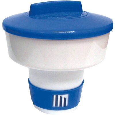 Flotteur doseur piscine - BSI - Grand flotteur - Galets 200 g - Piscine moyenne et grande - Diffusion lente Bleu - Publicité Flotteur doseur piscine - BSI - Grand flotteur - Galets 200 g - Piscine moyenne et grande - Diffusion lente Bleu - Publicité