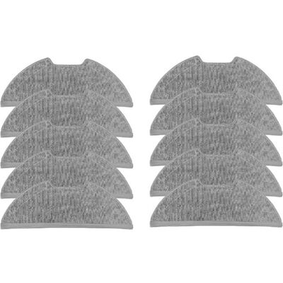 SODIAL 10 Pièces de Chiffon de Vadrouille Lavable pour Obode A8 / Eureka E10S / ETA AURUM Pro 624 Accessoires pour Aspirateur Robot Tampon Gris - Publicité SODIAL 10 Pièces de Chiffon de Vadrouille Lavable pour Obode A8 / Eureka E10S / ETA AURUM Pro 624 Accessoires pour Aspirateur Robot Tampon Gris - Publicité